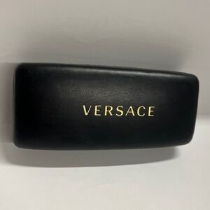 Versace Black Clamshell Eyewear Case